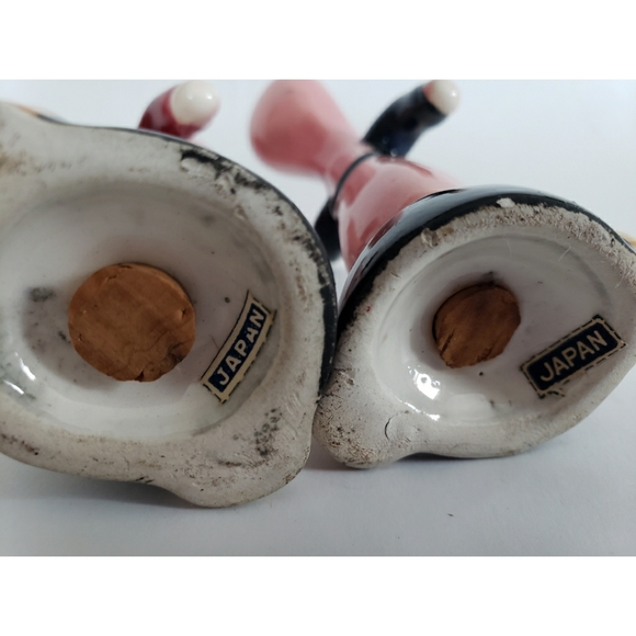 Vintage Salt and Pepper Shakers Anthropomorphic Spoon & Fork - Picture 6 of 6